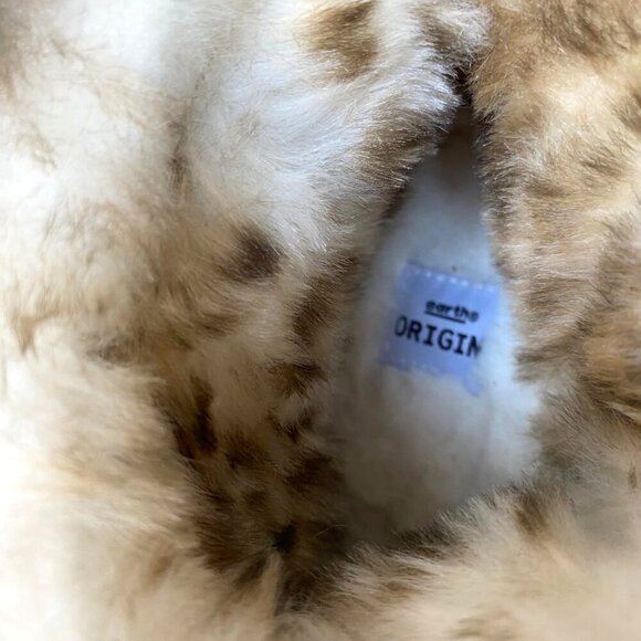 Earth Origins  Emmalyn Suede Ankle Boots 7-7.5 Embroidered Slippers Cozy Comfort - Picture 8 of 9